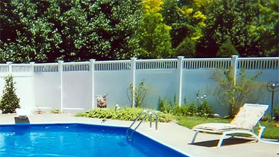 Vinyl Fence - Trost Plastics: Fence & Deck Company