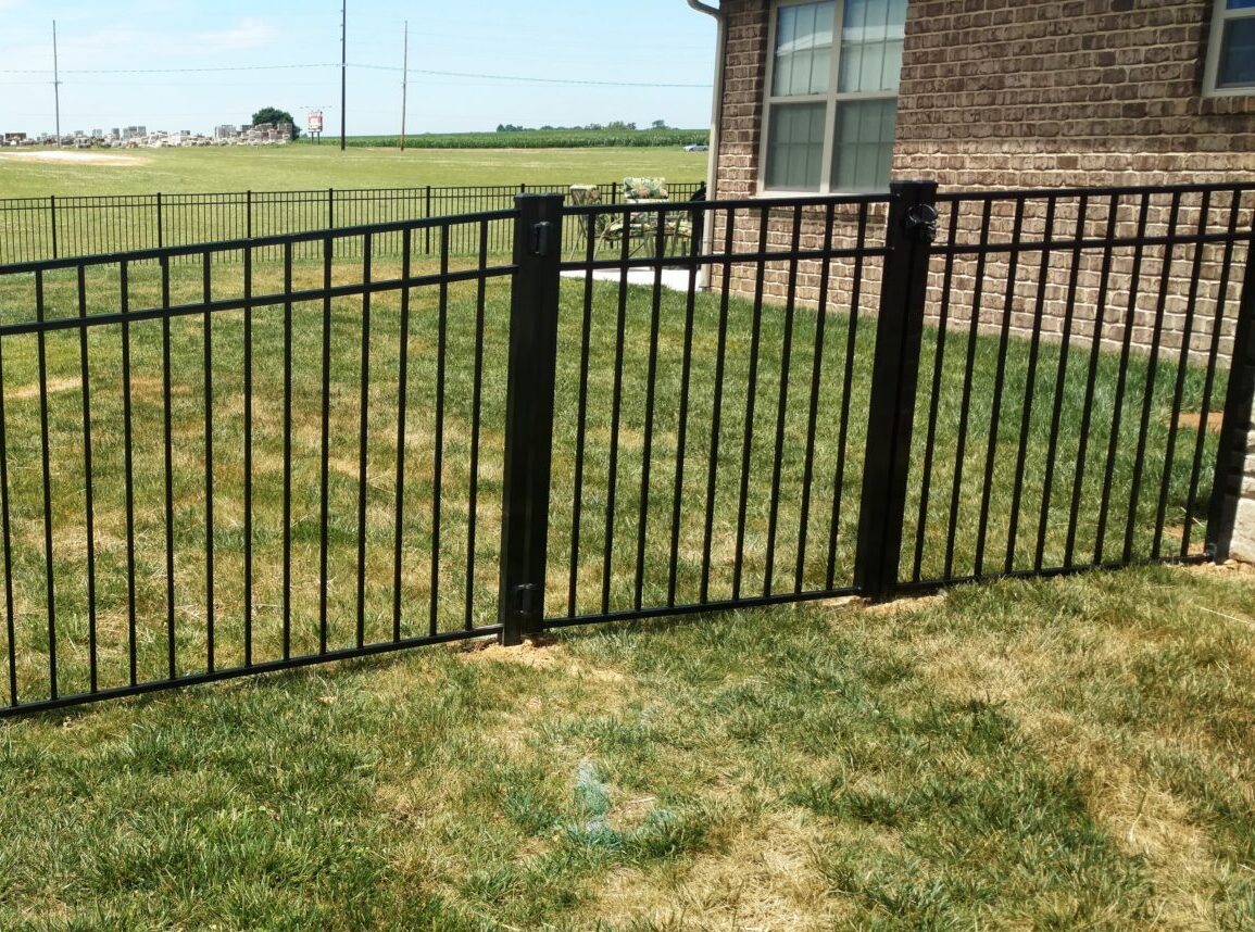Dewitt black 1 Dewitt Regular GateDewitt Regular Gate